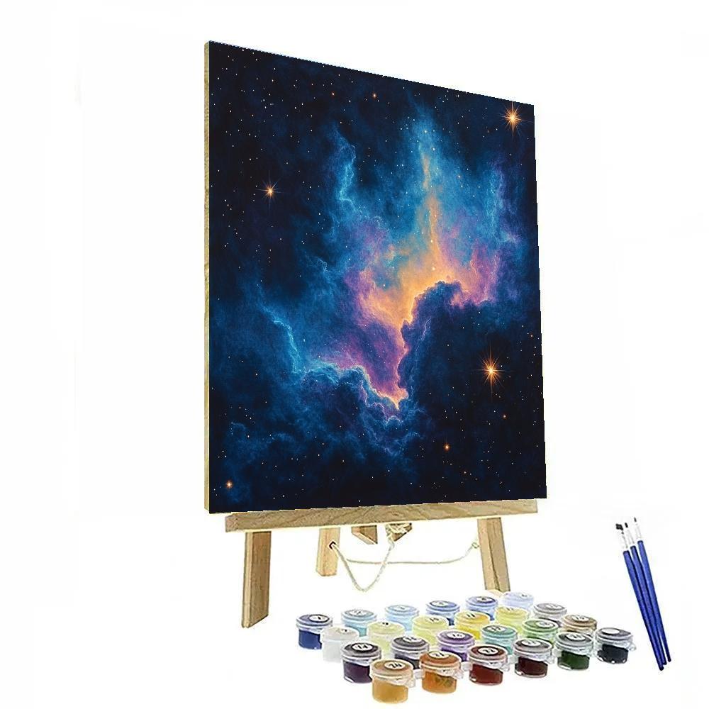 Edgar Degas Inspired Nebula Loom DIY paint by numbers