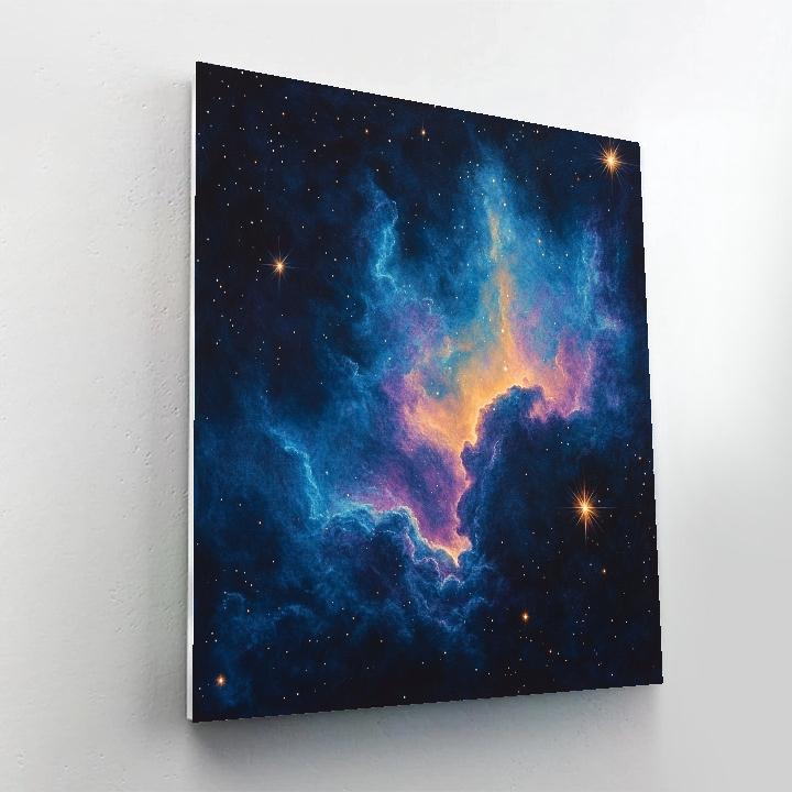 Edgar Degas Inspired Nebula Loom DIY paint by numbers