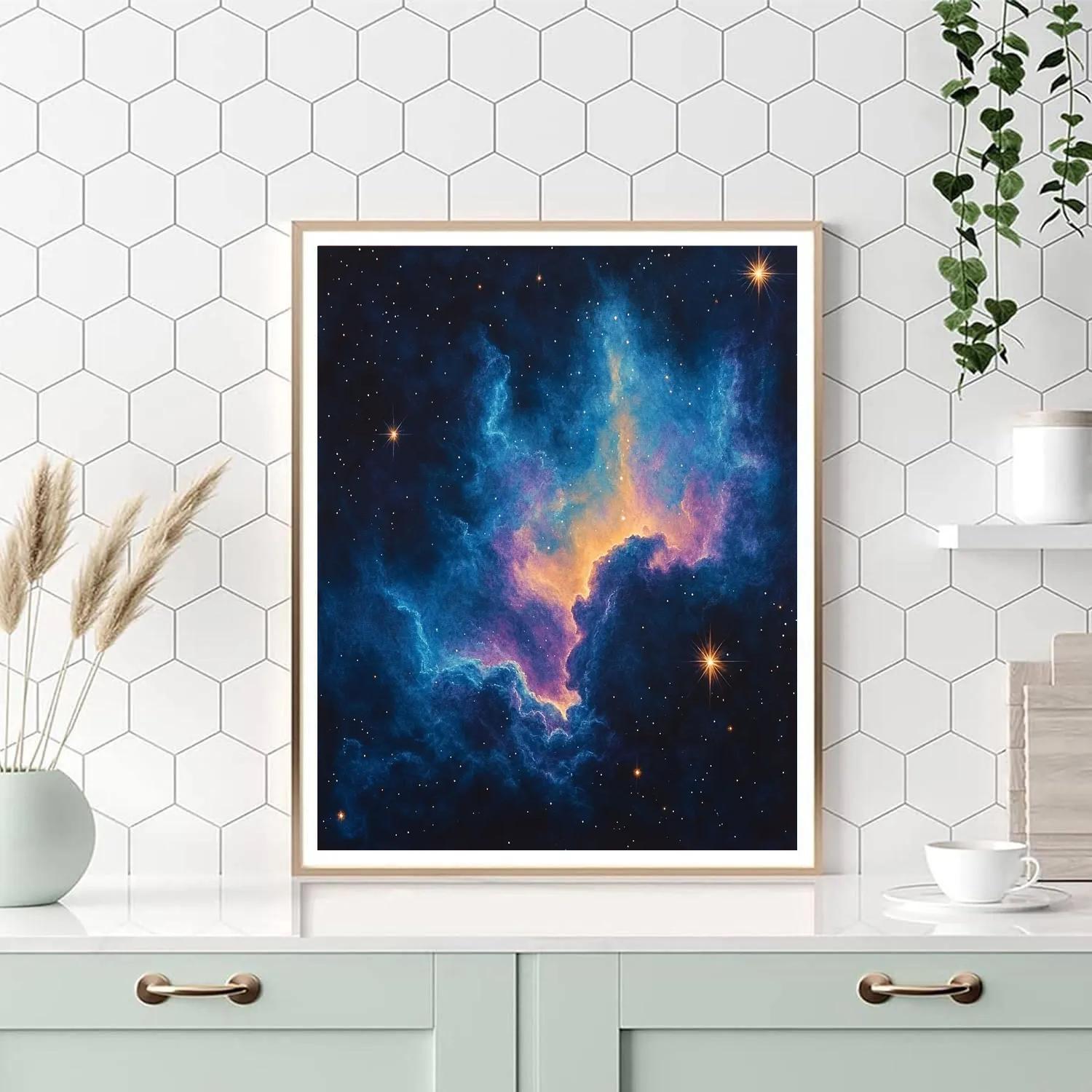 Edgar Degas Inspired Nebula Loom DIY paint by numbers