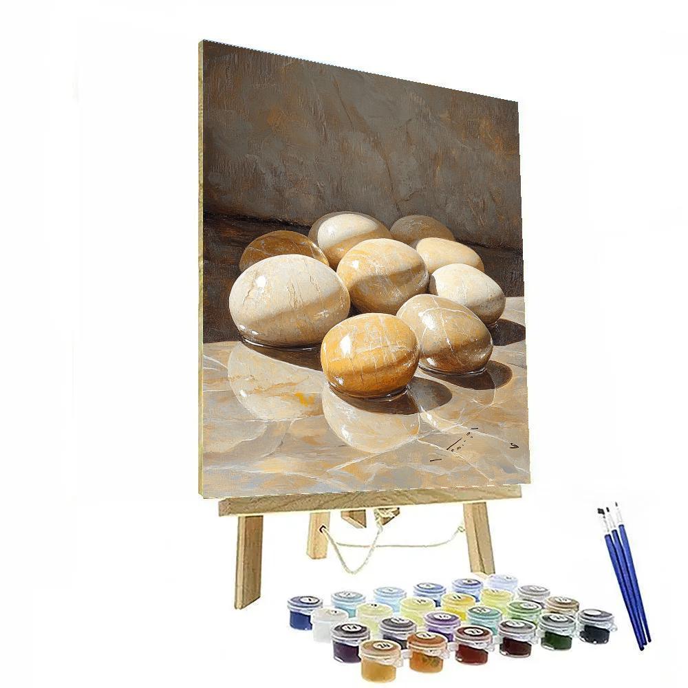 Caravaggio Inspired River Stone Composition Painting by numbers kit