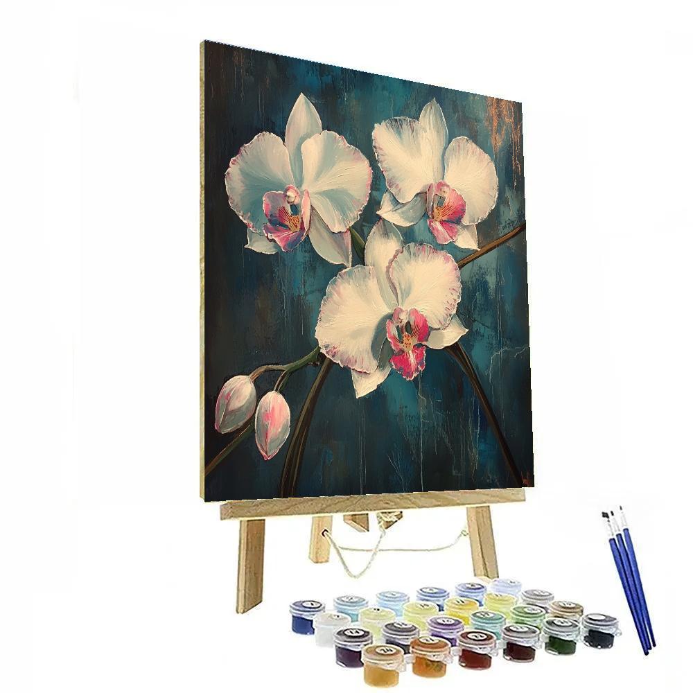 Edgar Degas Inspired Orchid Nocturne Paint by numbers kits