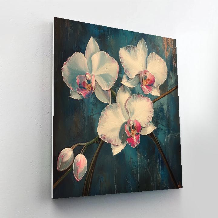 Edgar Degas Inspired Orchid Nocturne Paint by numbers kits