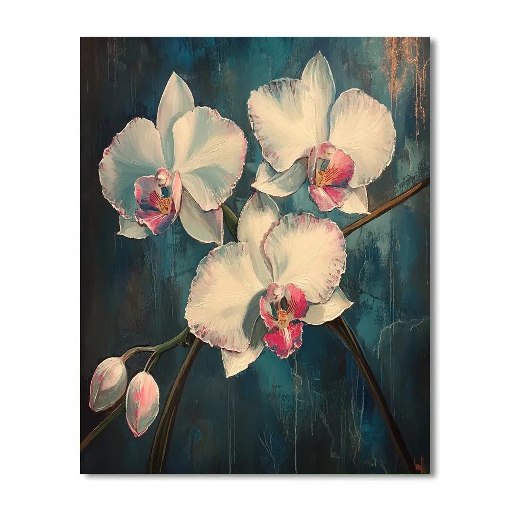 Edgar Degas Inspired Orchid Nocturne Paint by numbers kits