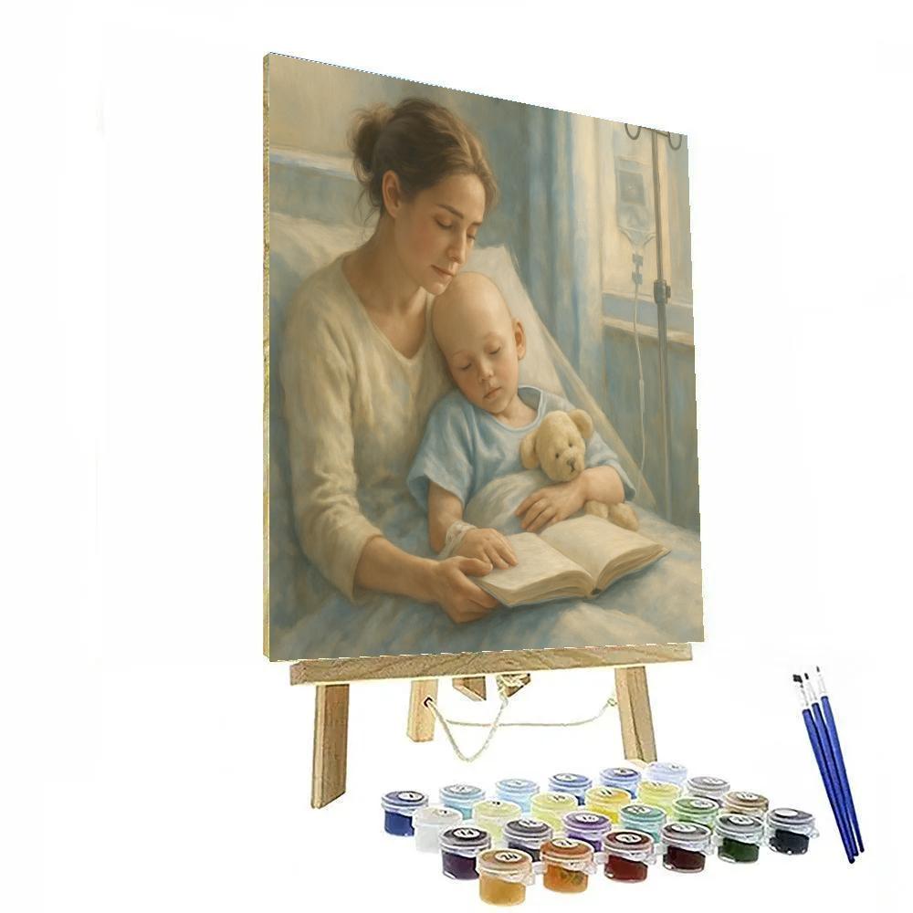 Bedside Hospital Comfort Reading paint by number