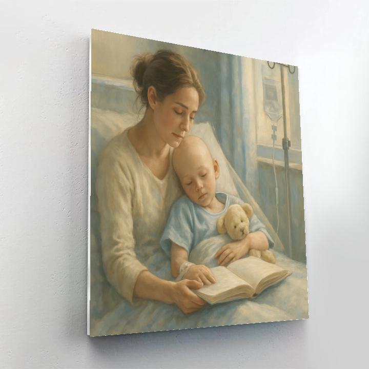 Bedside Hospital Comfort Reading paint by number