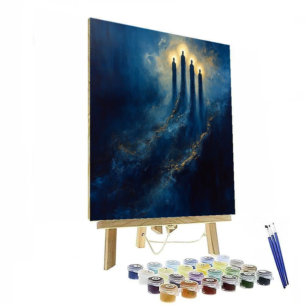 El Greco Inspired Ascending Figures Paint by numbers art