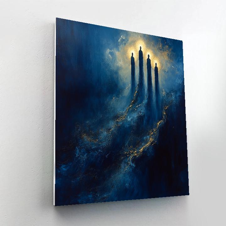 El Greco Inspired Ascending Figures Paint by numbers art