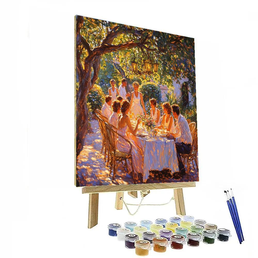 Auguste Renoir Inspired Garden Party Paint by numbers kits