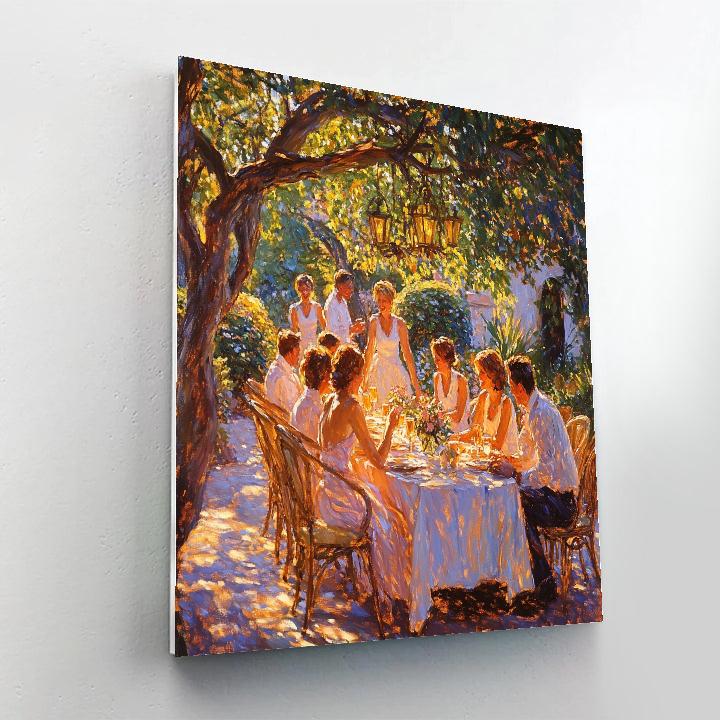 Auguste Renoir Inspired Garden Party Paint by numbers kits