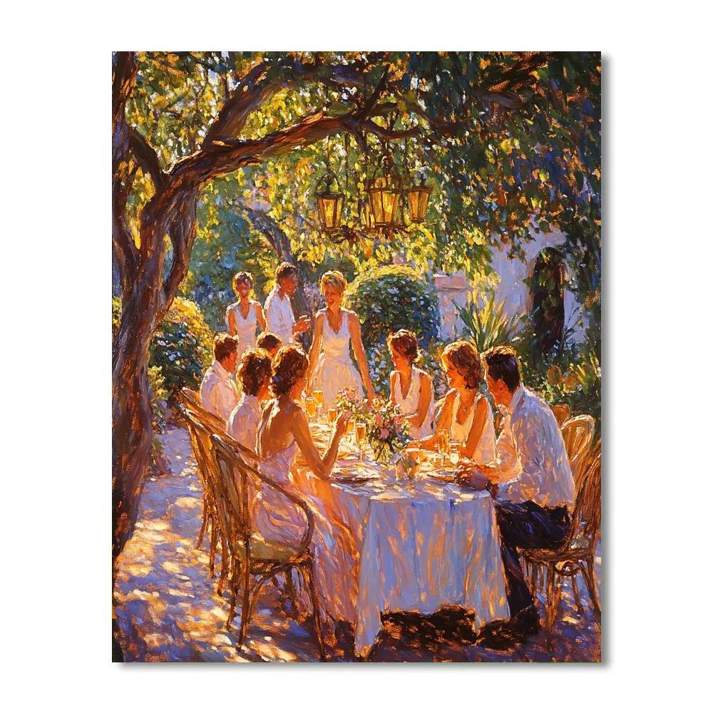 Auguste Renoir Inspired Garden Party Paint by numbers kits