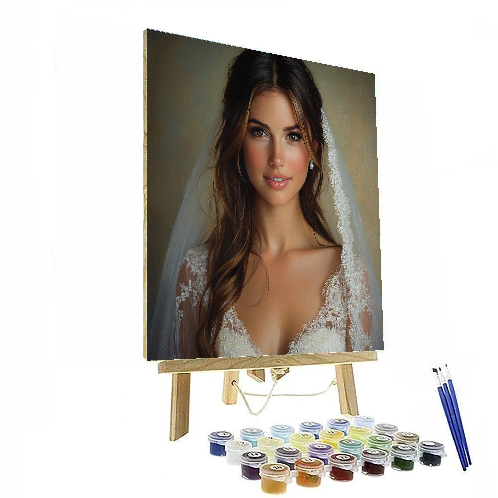 Élisabeth Vigée Le Brun Inspired Bridal Portrait Painting by numbers kit