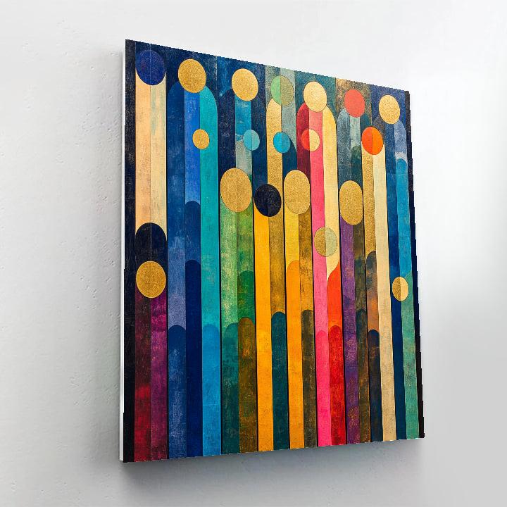 Wassily Kandinsky Inspired Celestial Map Painting by numbers kit