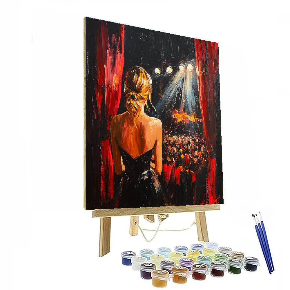Édouard Manet Inspired Opera Night Number painting