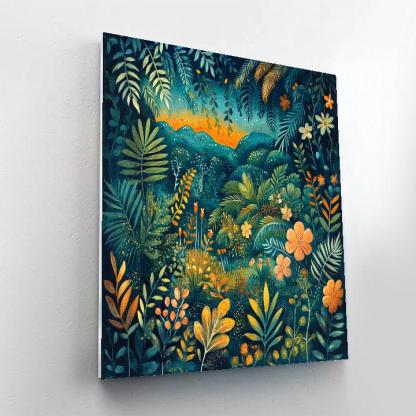 Henri Rousseau Inspired Jungle Parade Paint by numbers kits