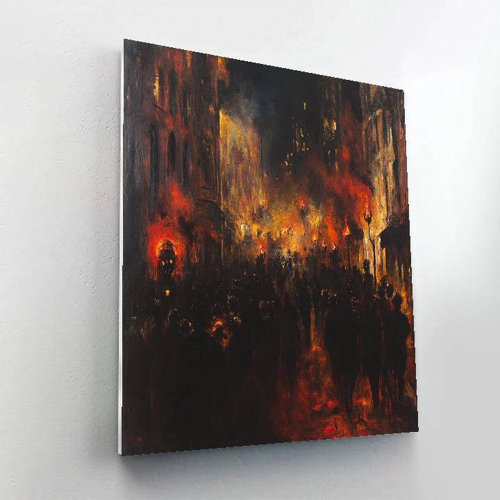 Goya Inspired Dark Carnival Paint by numbers kits