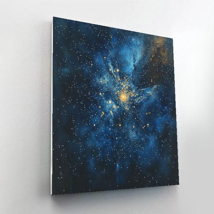 Caravaggio Inspired Starfield Relic Numbered painting kits