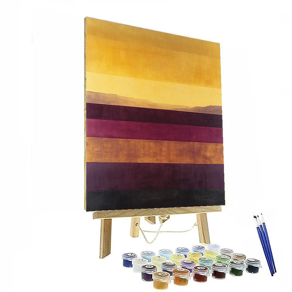 Rothko Inspired Meditation Window painting number kit