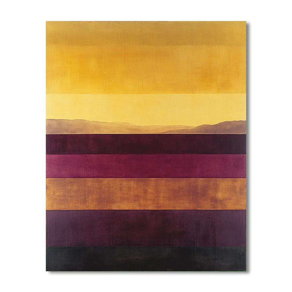 Rothko Inspired Meditation Window painting number kit