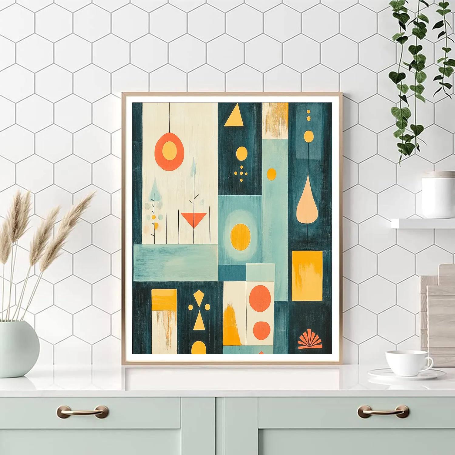 Klee Inspired Playful Patterns Paint by numbers kits