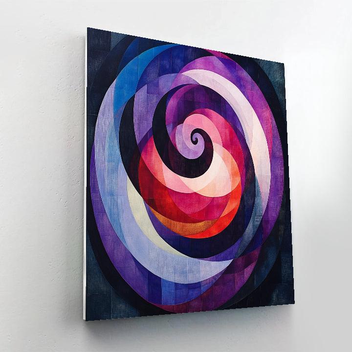 Wassily Kandinsky Inspired Nebula Composition Numbered painting kits