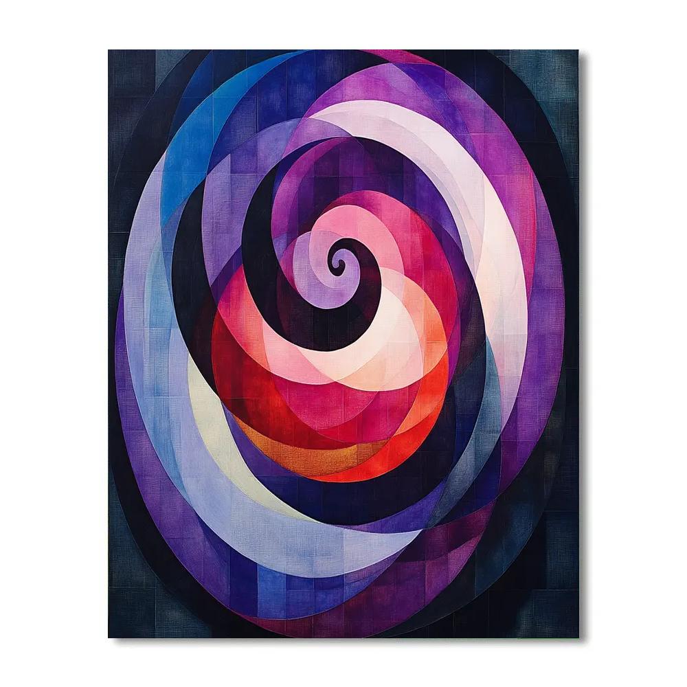 Wassily Kandinsky Inspired Nebula Composition Numbered painting kits