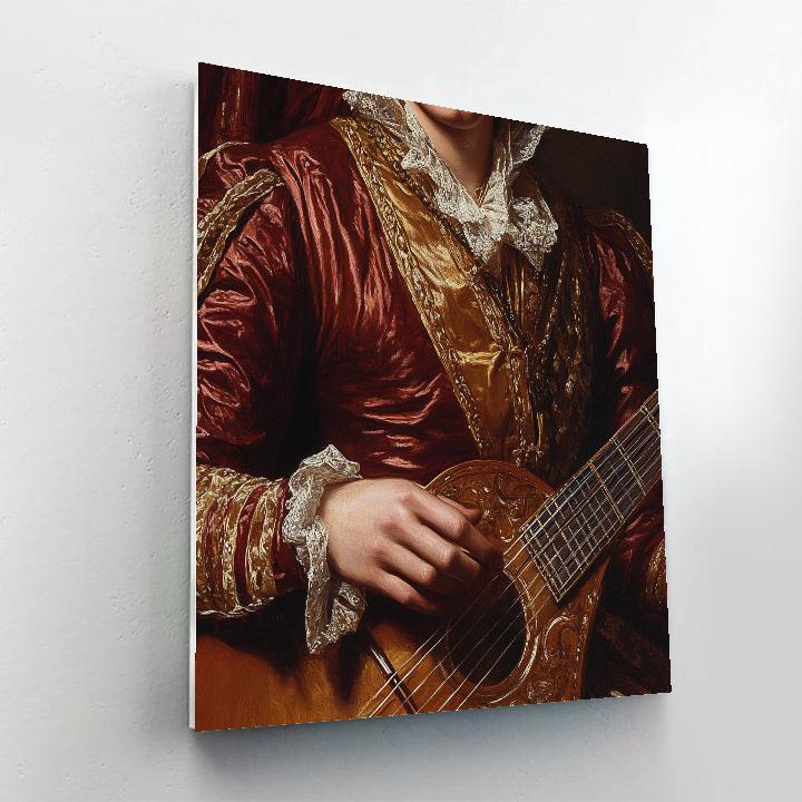 Diego Velázquez Inspired Court Musician Numbered painting kits