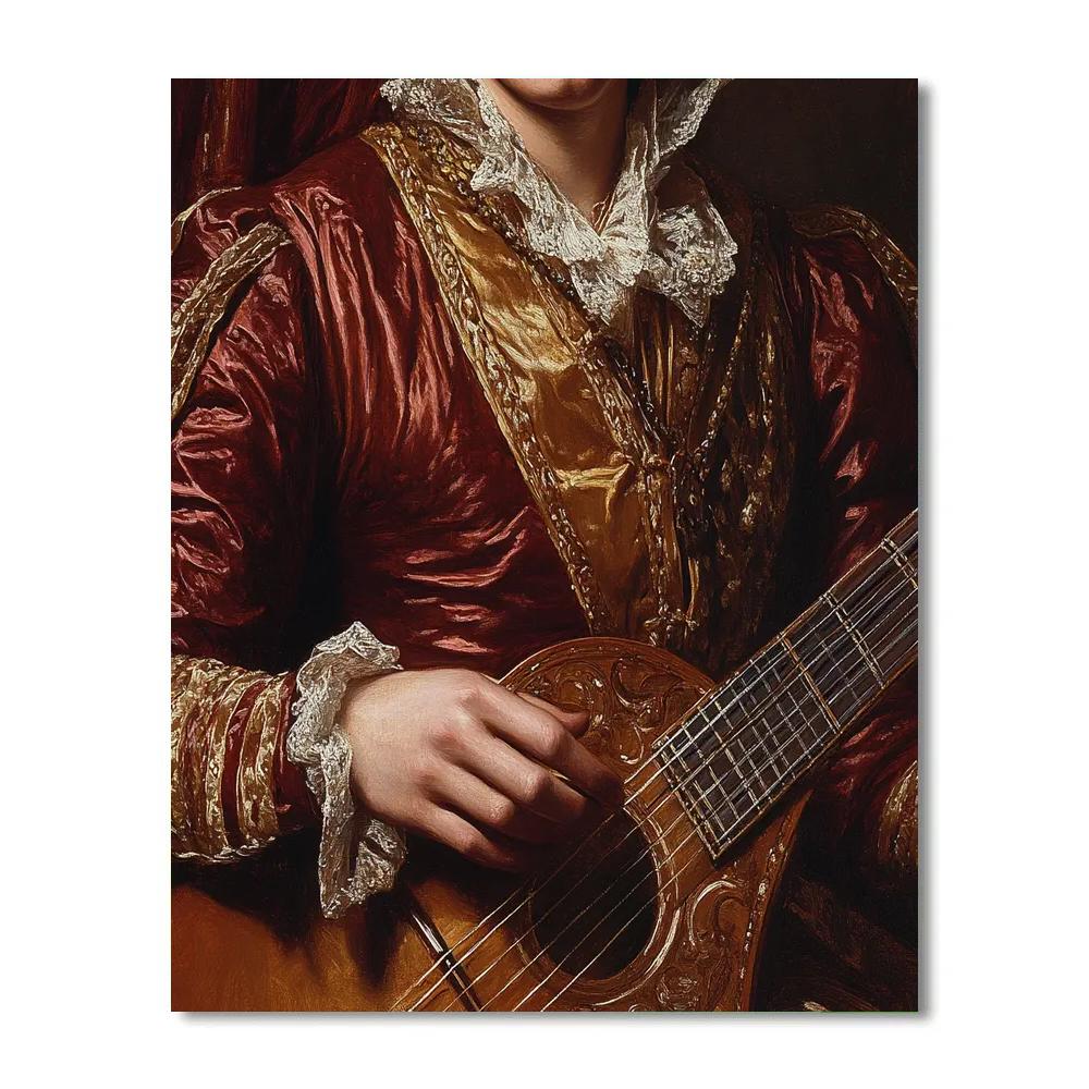 Diego Velázquez Inspired Court Musician Numbered painting kits