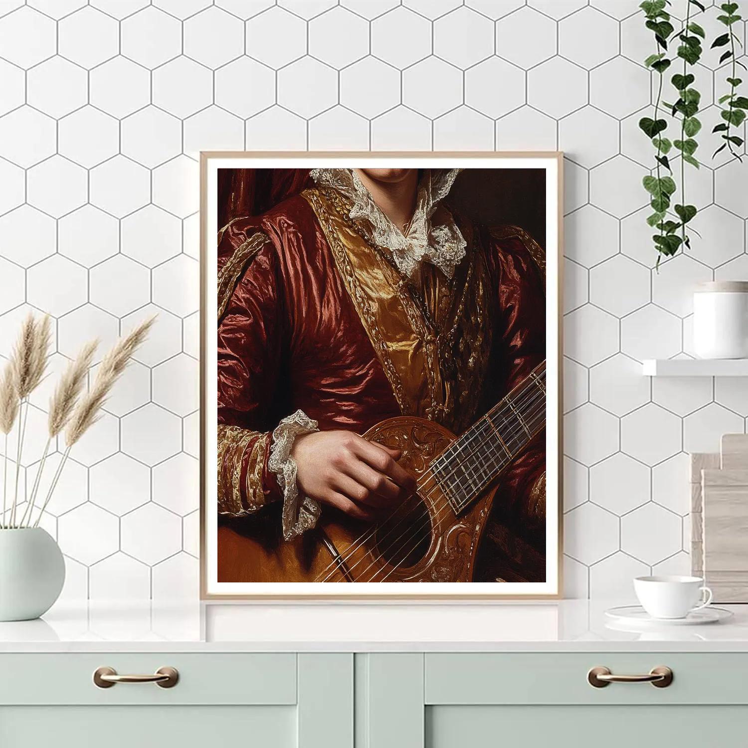Diego Velázquez Inspired Court Musician Numbered painting kits