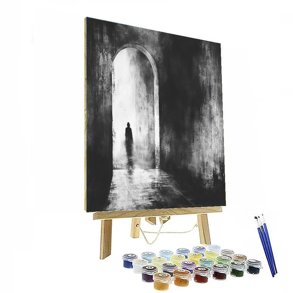 Francesca Woodman Inspired Dream Doorway painting number kit