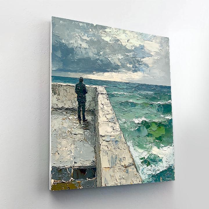 Winslow Homer Inspired Storm Watch Paint by numbers kits