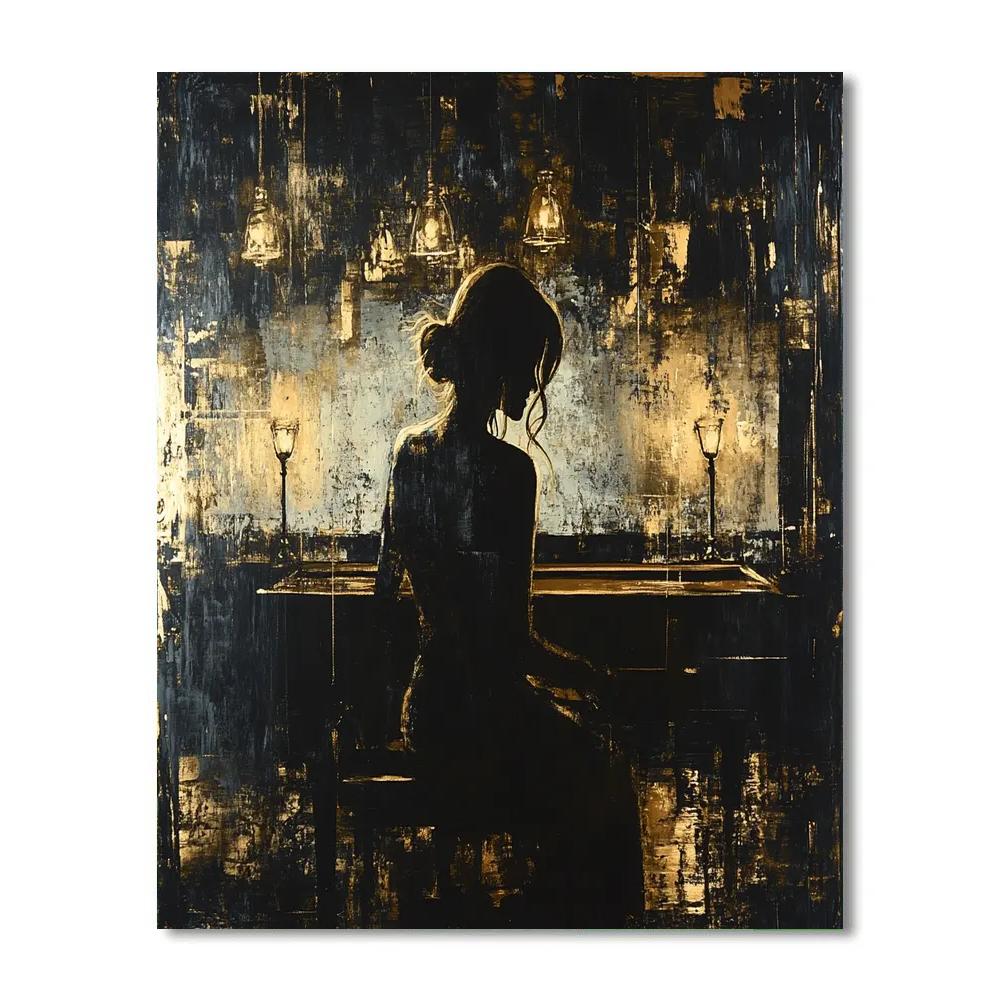 Édouard Manet Inspired Evening Sonata paint by numbers