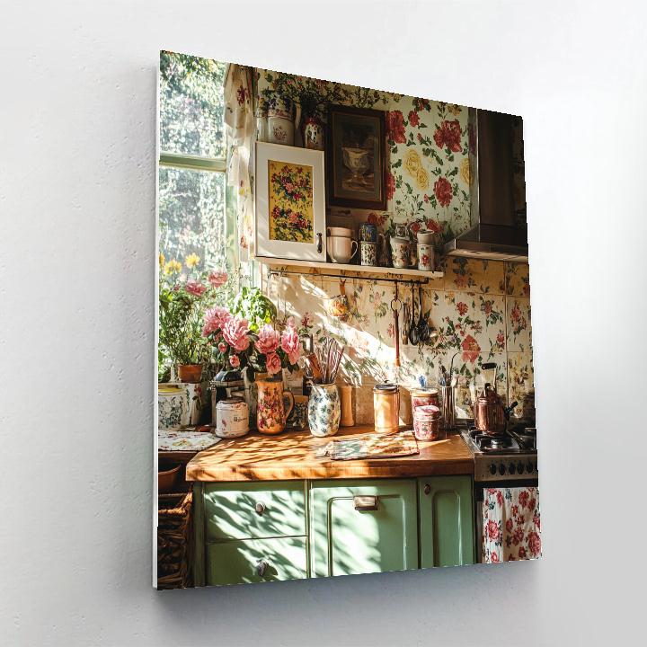 Édouard Vuillard Inspired Cozy Kitchen Paint by numbers art