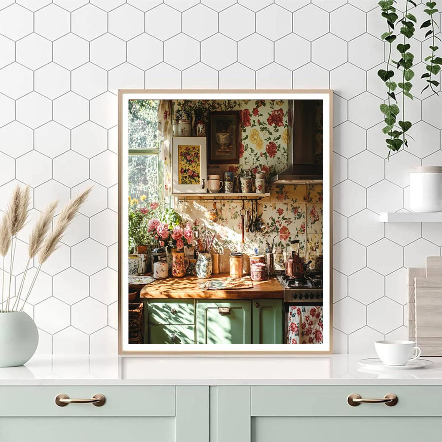 Édouard Vuillard Inspired Cozy Kitchen Paint by numbers art