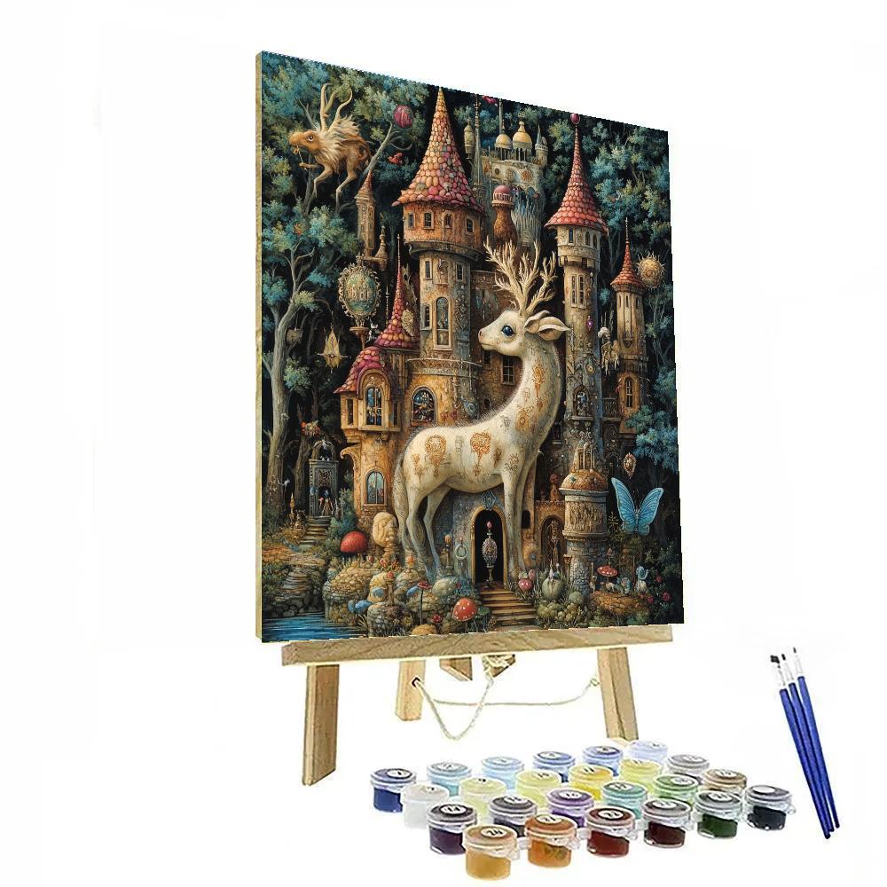 Hieronymus Bosch Inspired Carnival Of Oddities DIY paint by numbers