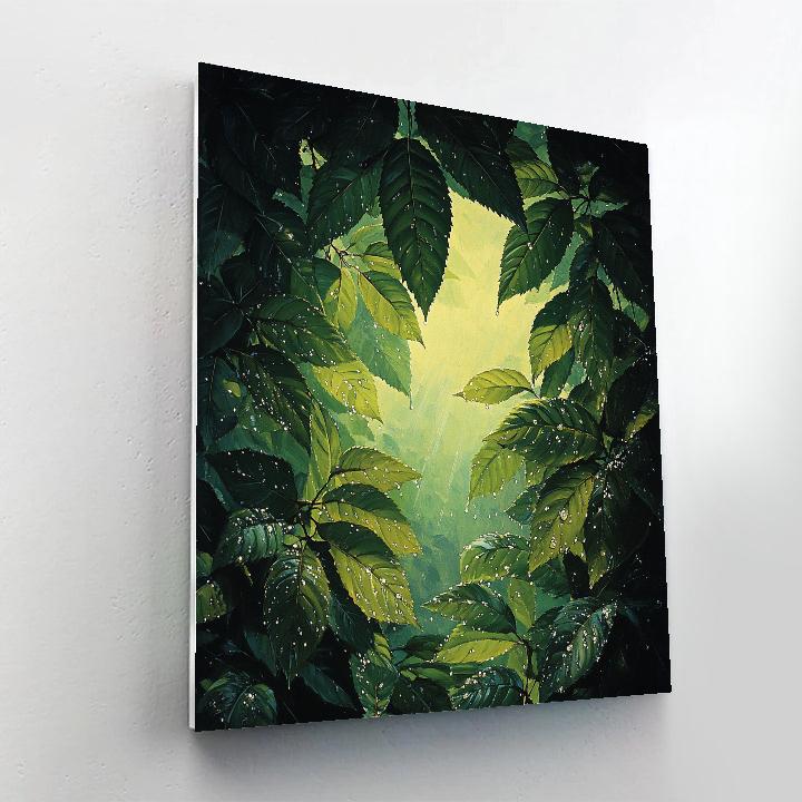 Caravaggio Inspired Thunderstorm Canopy paint by number