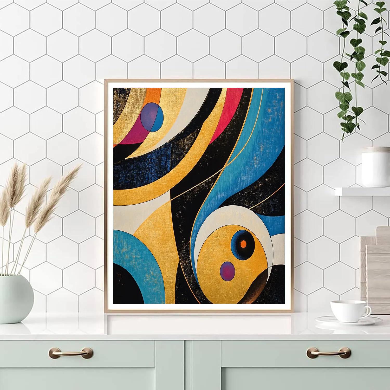 Kandinsky Inspired Musical Galaxy paint by color