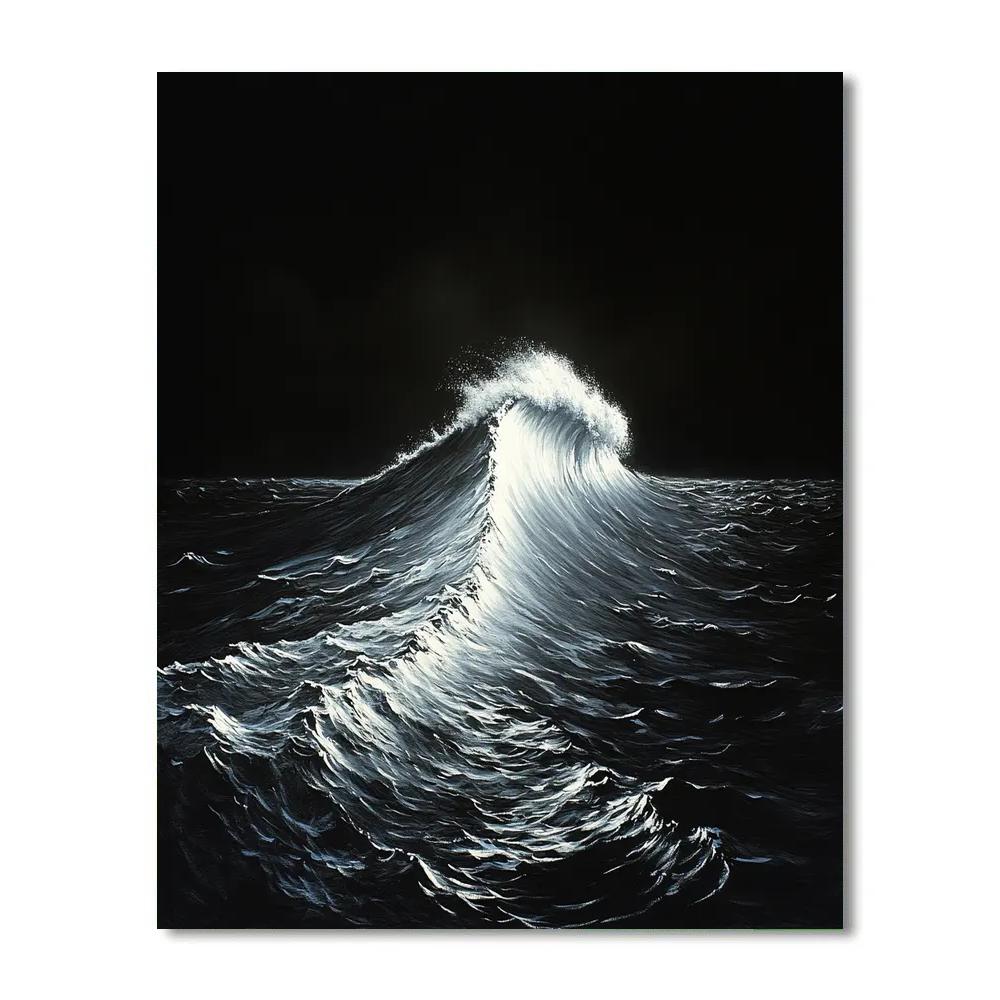 Caravaggio Inspired Stormwave Crest Numbered painting kits