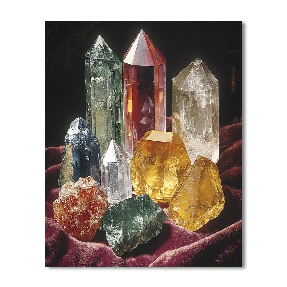 Berkhof Inspired Gem Study paint by number