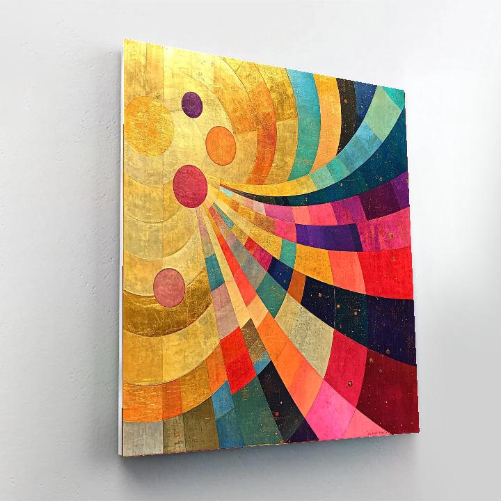 Kandinsky Inspired Cosmic Concert Paint by numbers kits