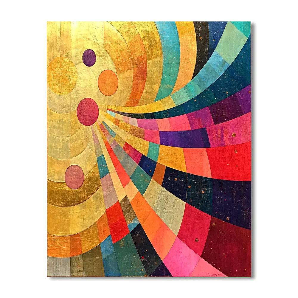 Kandinsky Inspired Cosmic Concert Paint by numbers kits