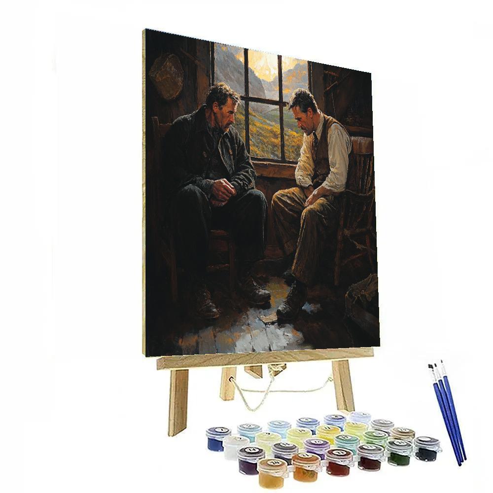 Caravaggio Inspired Reckoning paint by numbers