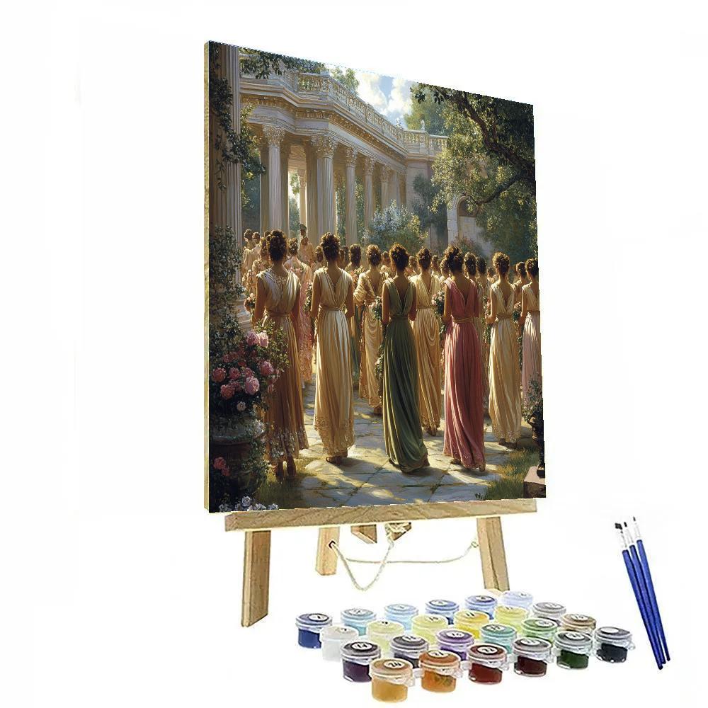 Raphael Inspired Civic Ceremony paint by numbers