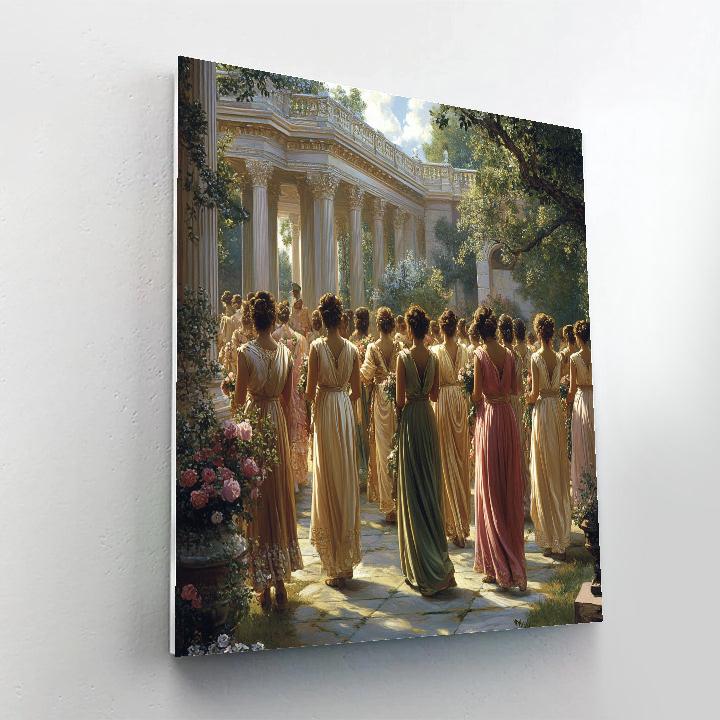 Raphael Inspired Civic Ceremony paint by numbers
