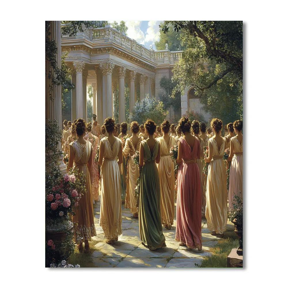 Raphael Inspired Civic Ceremony paint by numbers