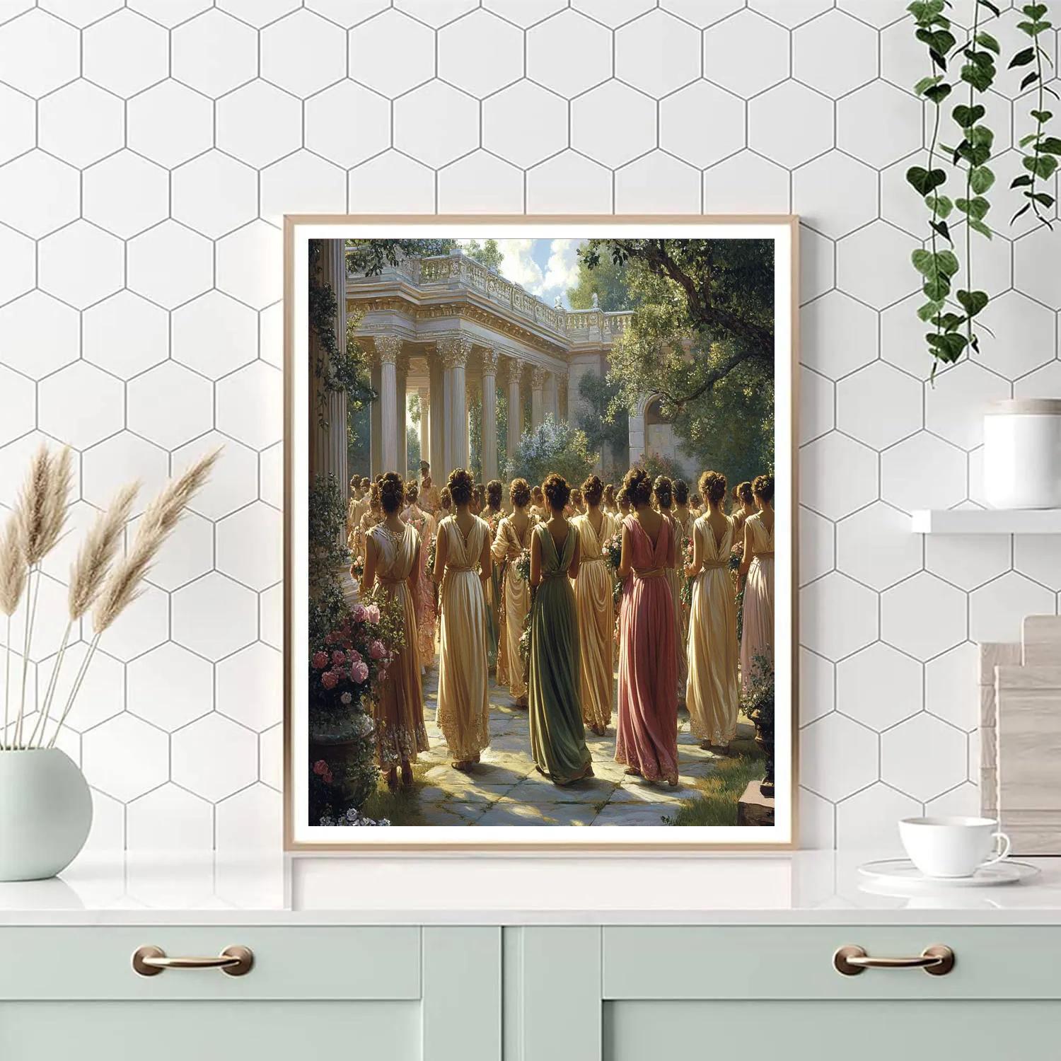 Raphael Inspired Civic Ceremony paint by numbers
