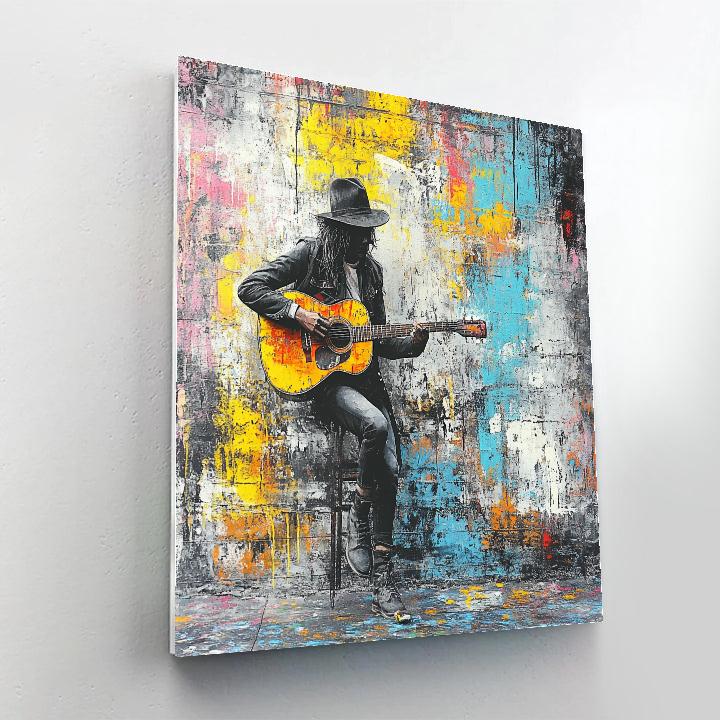 Banksy Inspired Alley Performance Painting by numbers kit