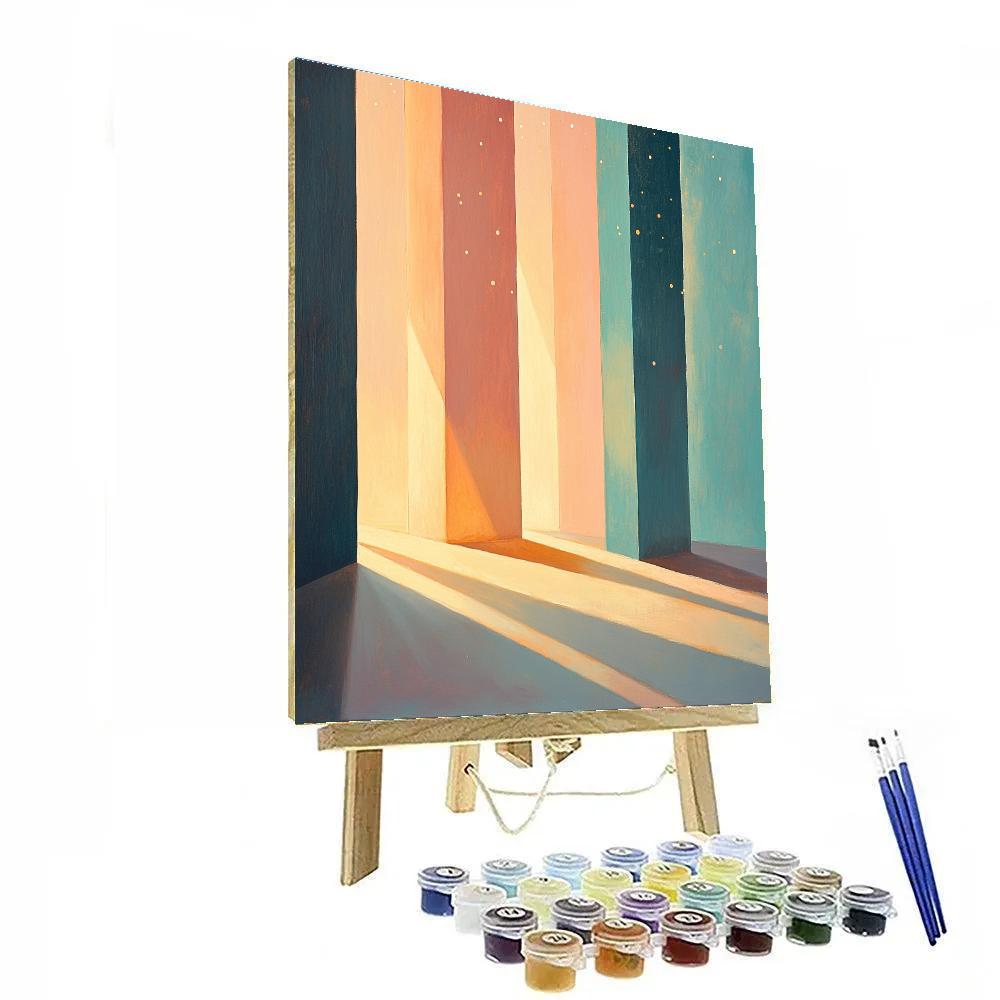 Edgar Degas Inspired Dust Motes And Sunbeams Numbered painting kits