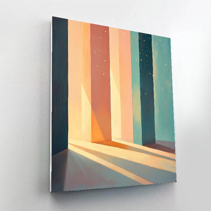 Edgar Degas Inspired Dust Motes And Sunbeams Numbered painting kits