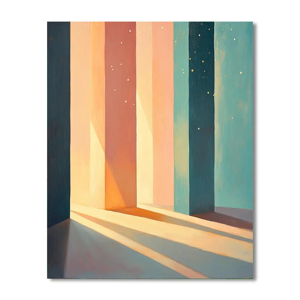 Edgar Degas Inspired Dust Motes And Sunbeams Numbered painting kits