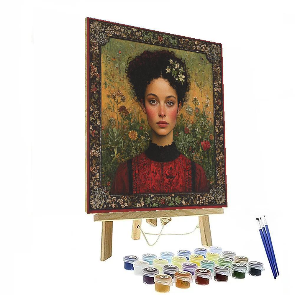 Frida Kahlo Inspired Garden Of Memories paint by numbers
